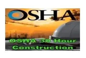OSHA 30 Hour CONSTRUCTION training course