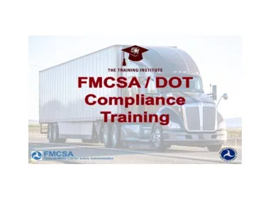 Buy FMCSA / DOT Compliance Training