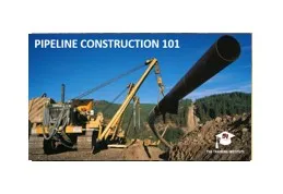 Pipeline Construction 101