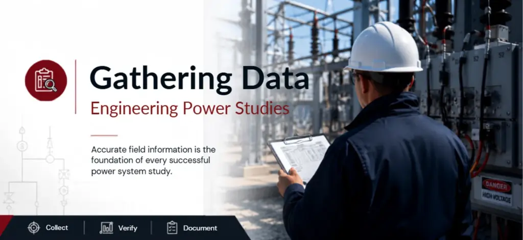 Electrical System Data Gathering for Power System Studies